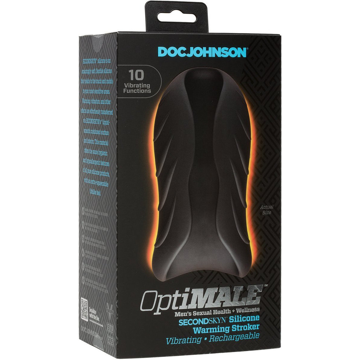 Doc Johnson OptiMALE – Vibrating & Warming Masturbator