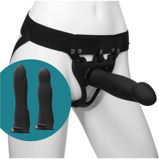 Doc Johnson Body Extensions - Be Ready 4 Piece Strap-On Set