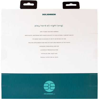 Doc Johnson Body Extensions – Be Ready 4 Piece Strap-On Set