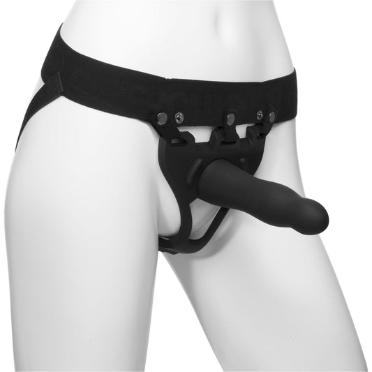 Doc Johnson Body Extensions - Be Daring 2 Piece Strap-On Set - Bulbed