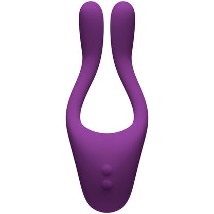 Doc Johnson Tryst V2 Bendable Multi Erogenous Zone Silicone Massager - Purple