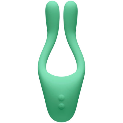 Doc Johnson Tryst V2 Bendable Multi Erogenous Zone Silicone Massager - Mint