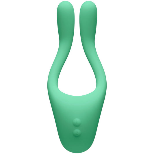 Doc Johnson Tryst V2 Bendable Multi Erogenous Zone Silicone Massager - Mint
