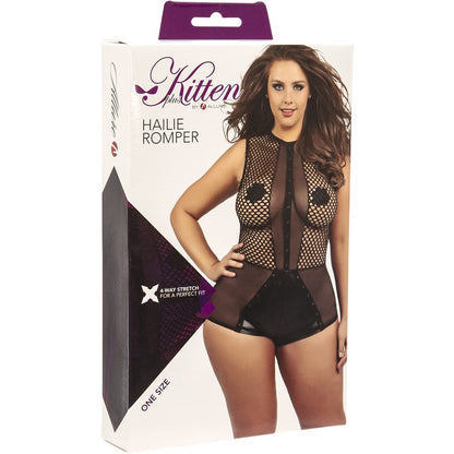 Kitten Plus By Allure - Hailie Romper - Plus Size