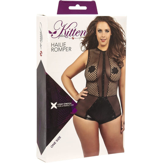 Kitten Plus By Allure - Hailie Romper - Plus Size