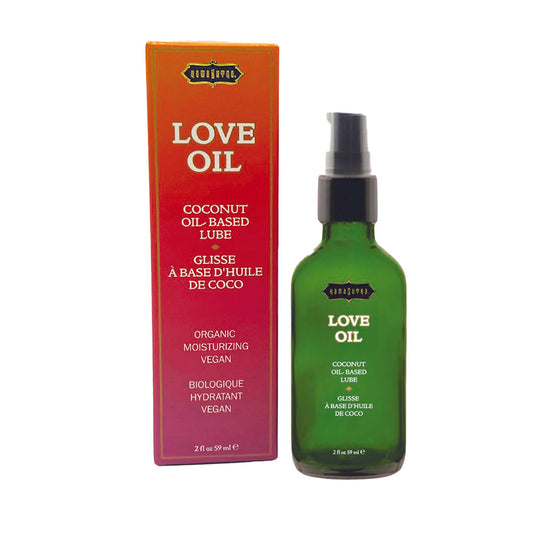 Kama Sutra Love Oil Coconut Oil-Based Lube – 2 oz.
