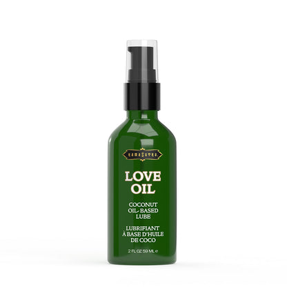Kama Sutra Love Oil Coconut Oil-Based Lube – 2 oz.