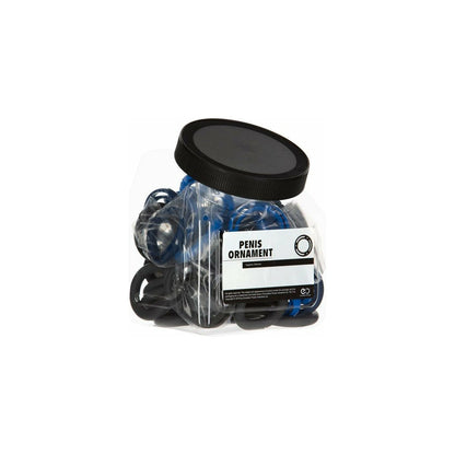 Penis Ornament Silicone Cock Ring Display – 60 pc