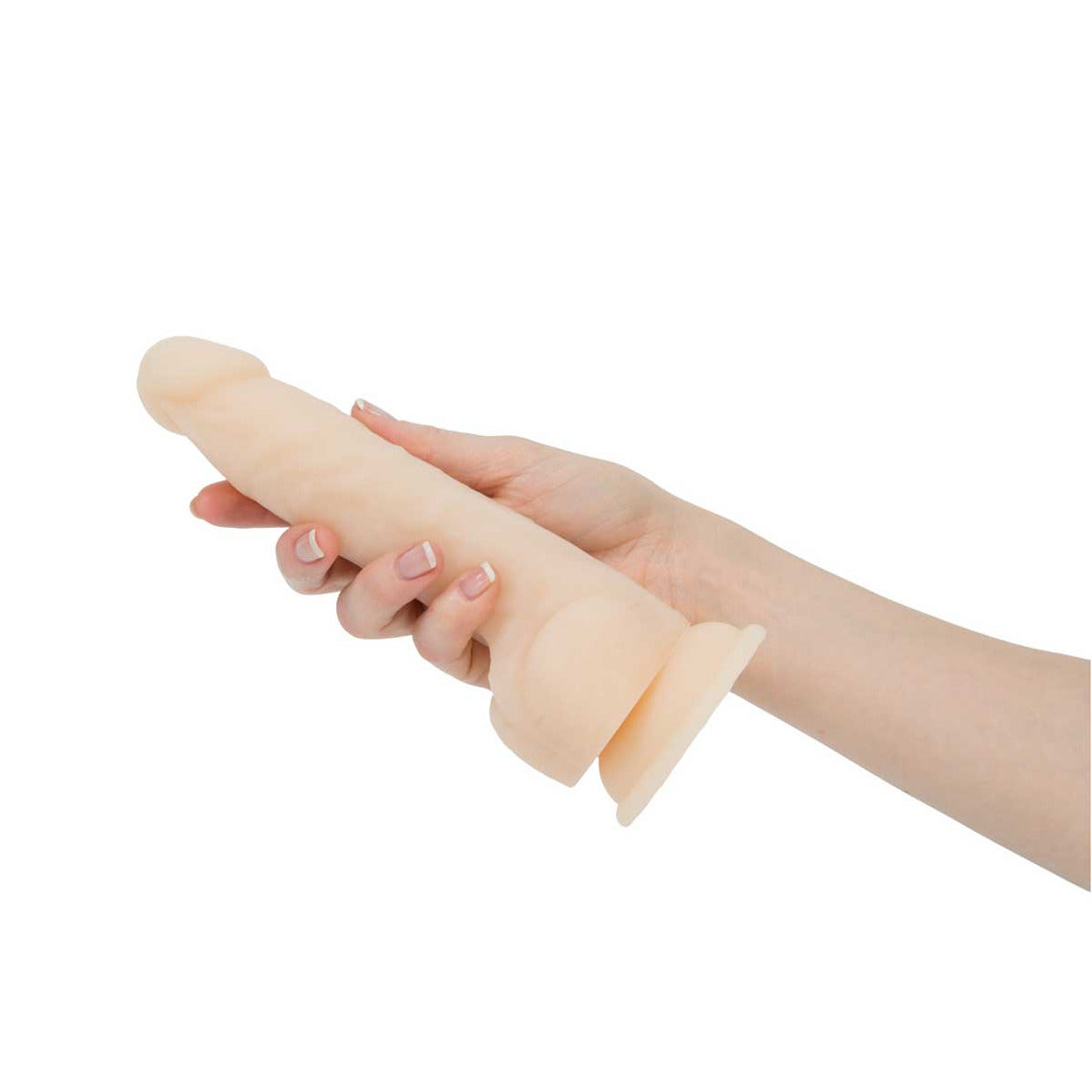 Naked Addiction 9” Thrusting Dildo with Remote - Vanilla - 88225