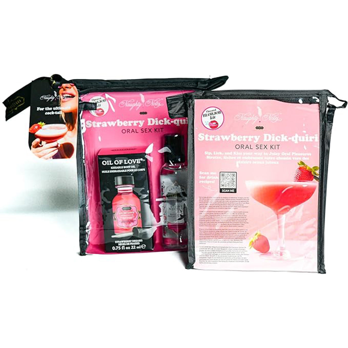 Kama Sutra Strawberry Dick-Quiri Oral Sex Kit