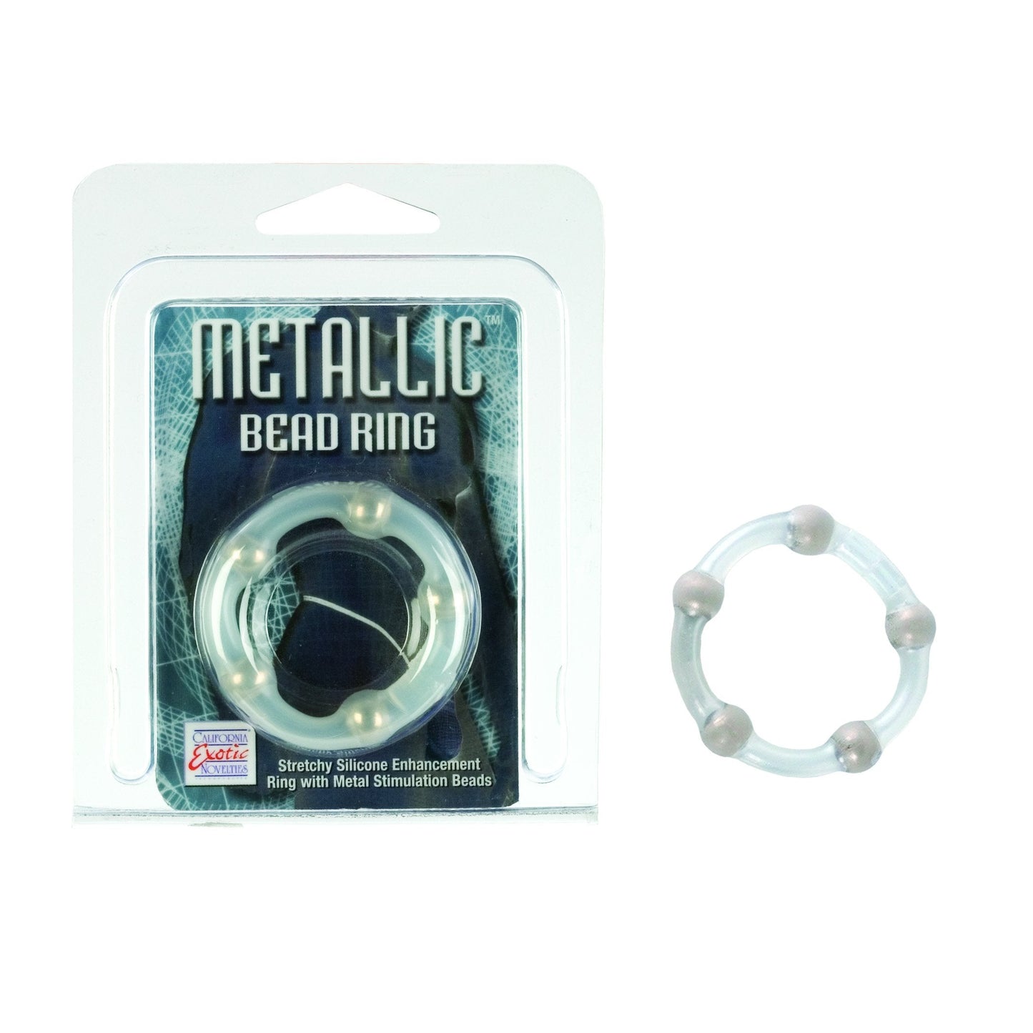 CalExotics® Metallic Beaded Ring