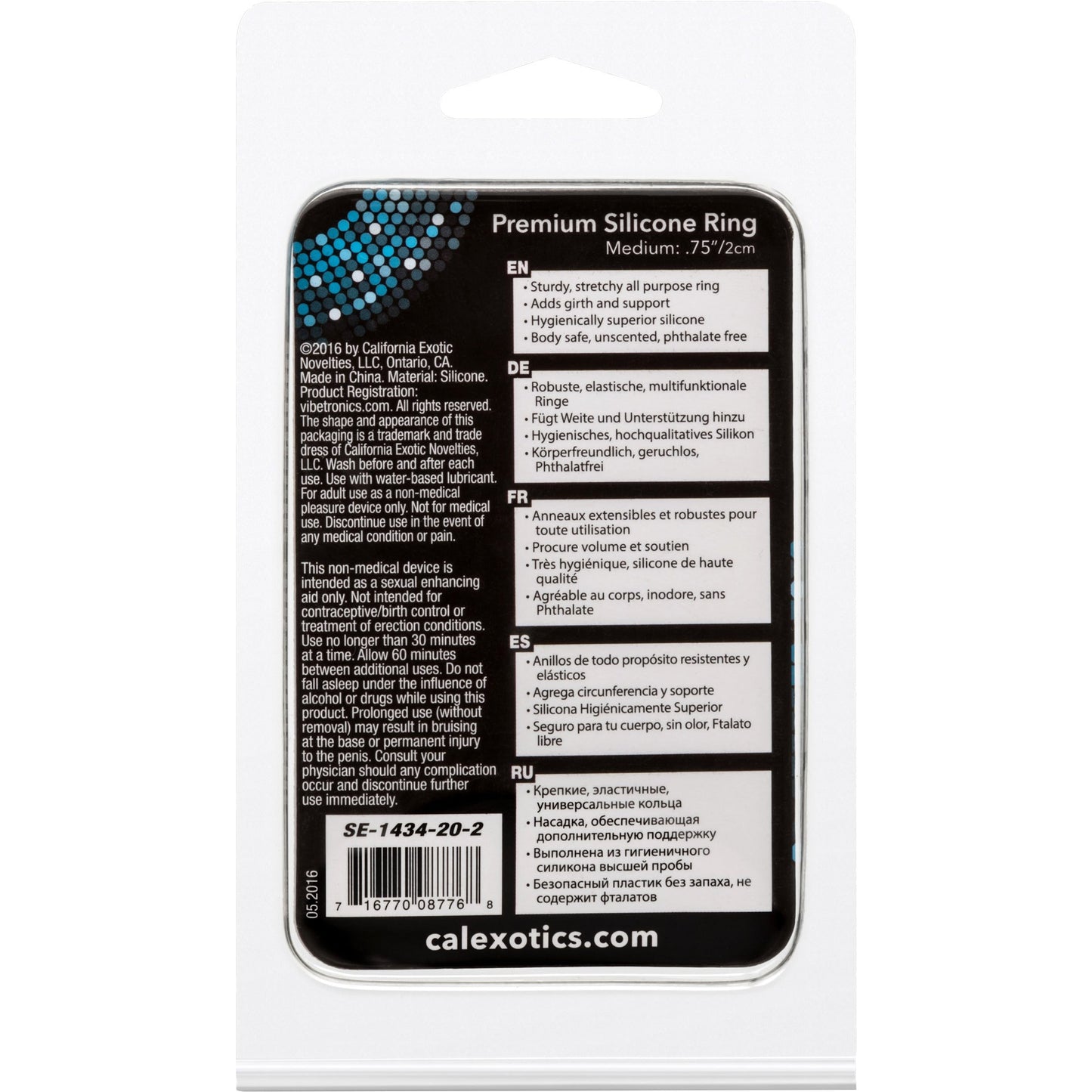 CalExotics® Medium Premium Silicone Ring