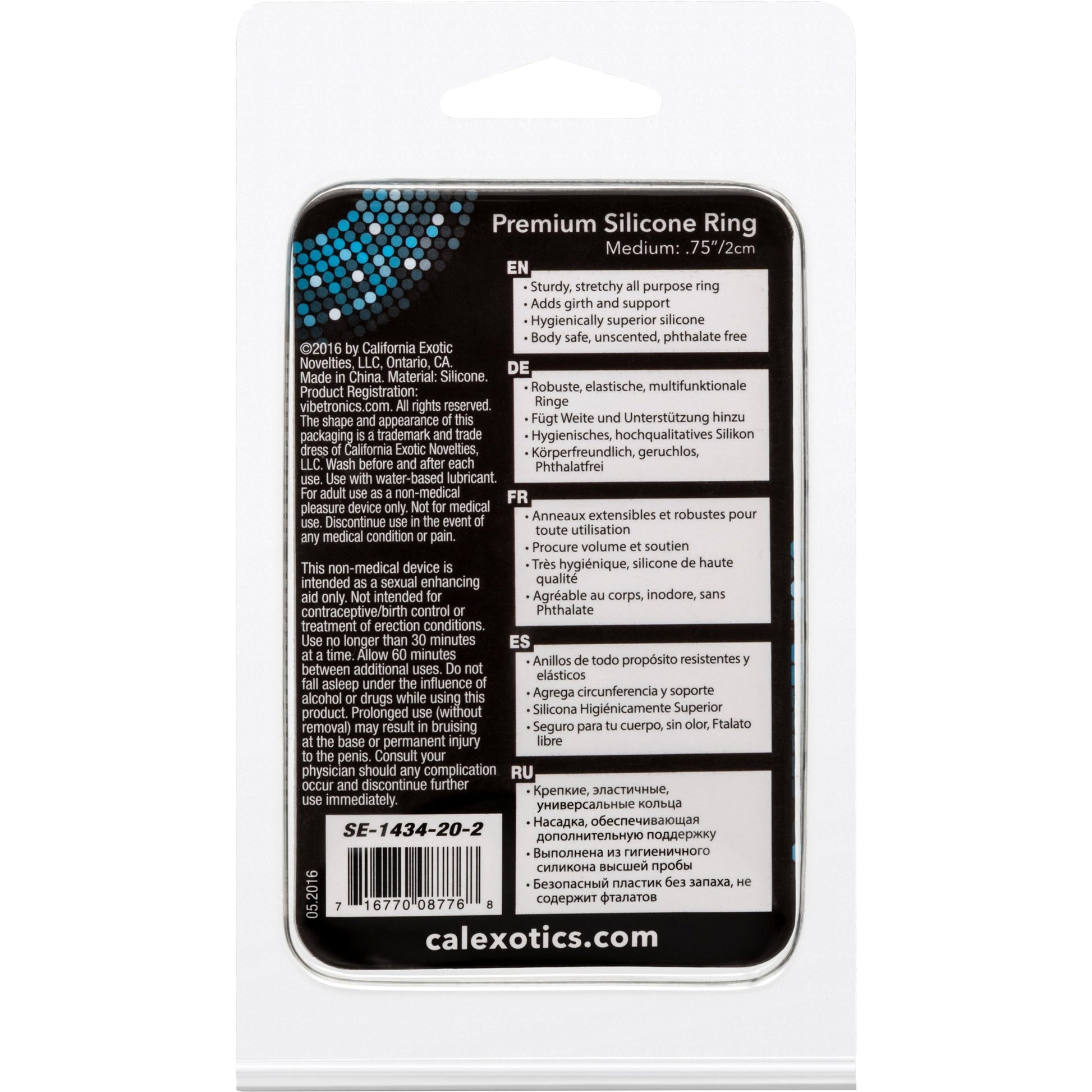 CalExotics® Medium Premium Silicone Ring