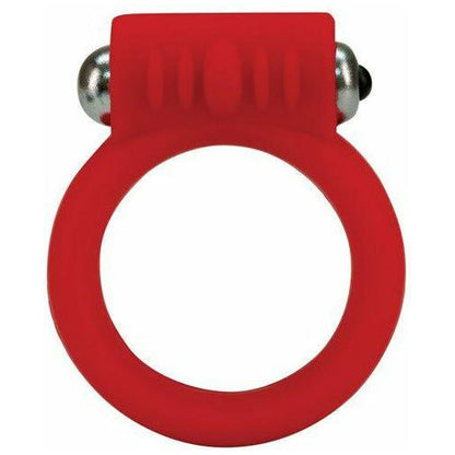 Tantus Silicone Vibrating Cock Ring - Red