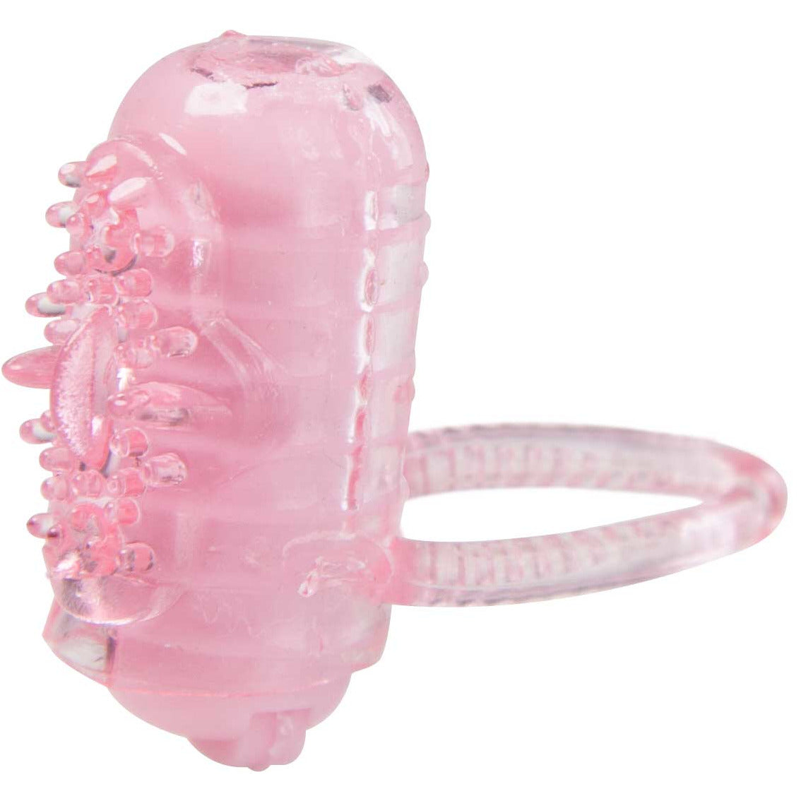 HottProducts Tongue Dinger - Vibrating Cock Ring - Pink