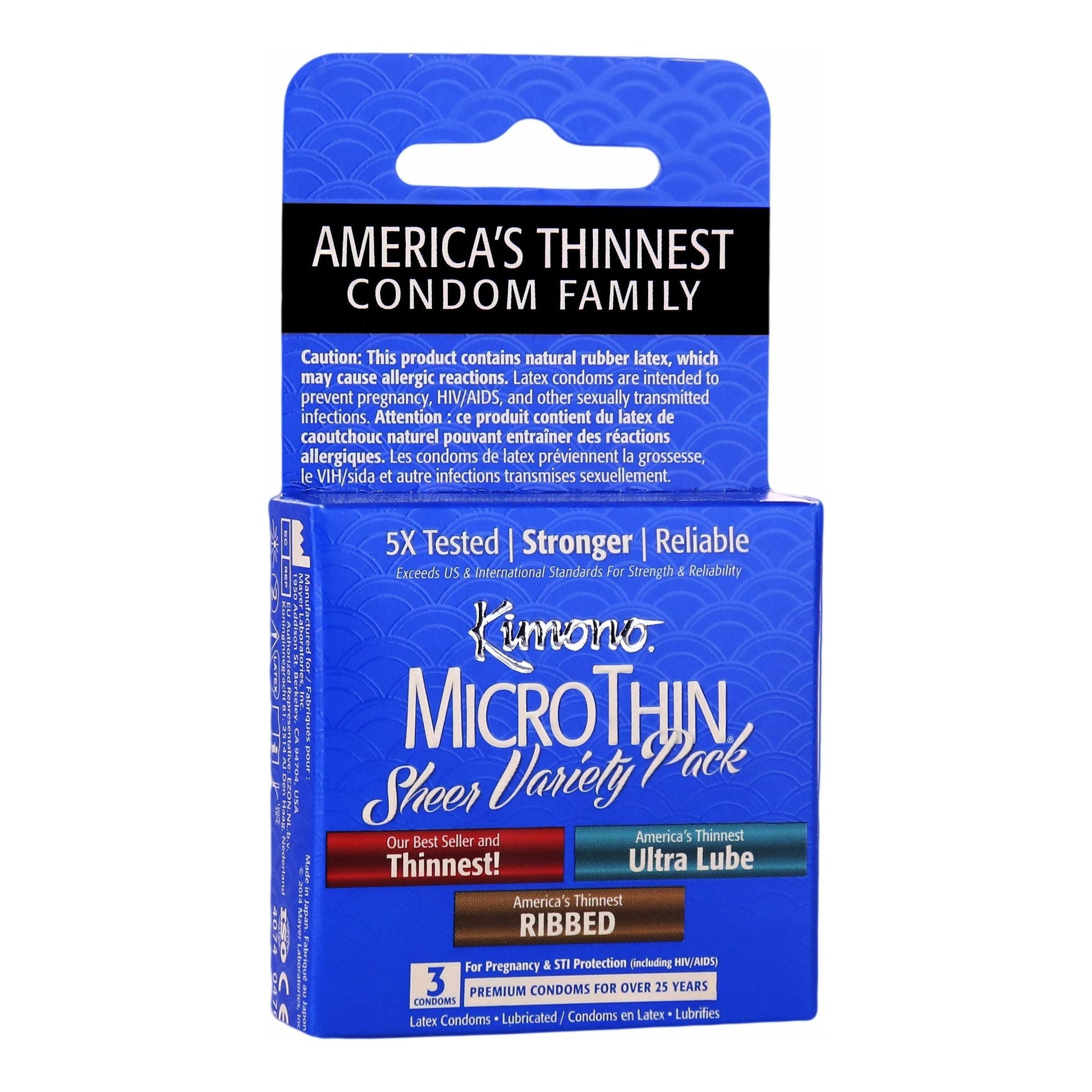 Kimono Micro Thin Sheer Variety - 3 Pack