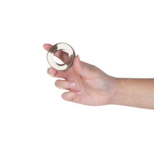 PowerBullet Got Big Dick - Super Stretch Cock Ring - Black - 1 Pack