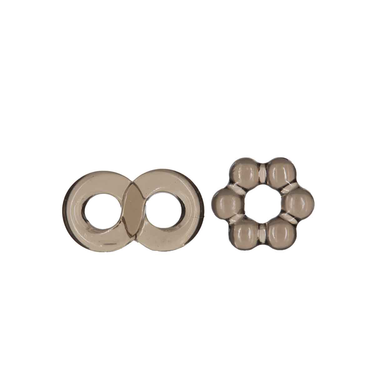 Got Big Dick – Super Stretch Cock Rings – Black – 2 Pack