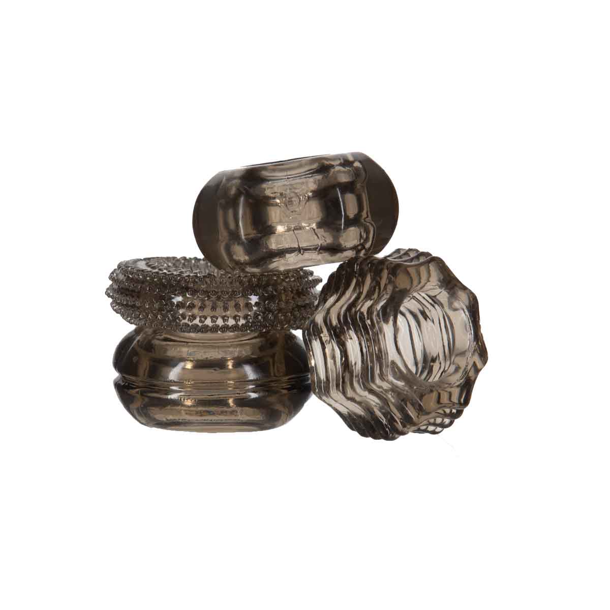 Got Big Dick – Super Stretch Cock Rings – Black – 4 Pack