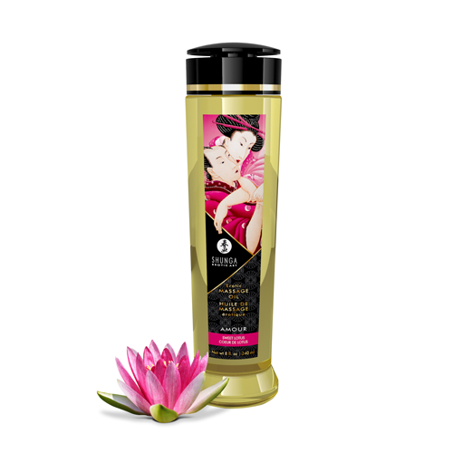 Shunga - Erotic Massage Oils Amour / Sweet Lotus (240ml/8oz)