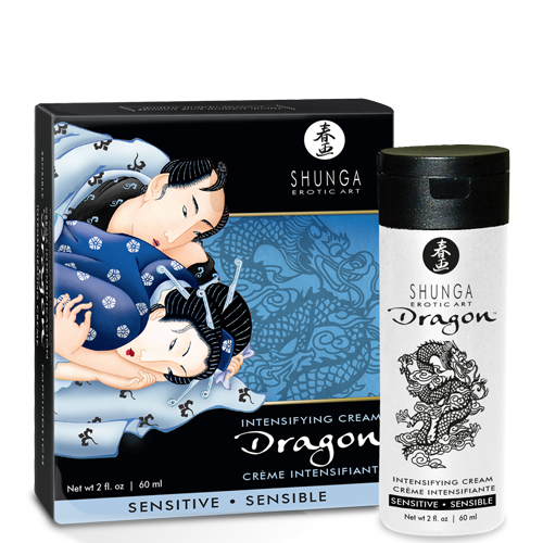 Shunga - Dragon™ Sensitive Cream - Intensifying cream for couple