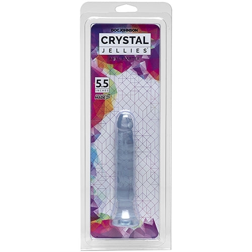 Crystal Jellies® 5.5" Anal Starter - Clear