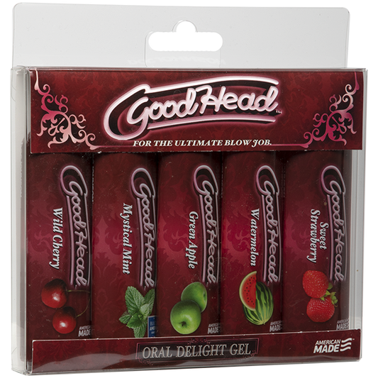 GoodHead™ - Oral Delight Gel - Multi 5-Pack