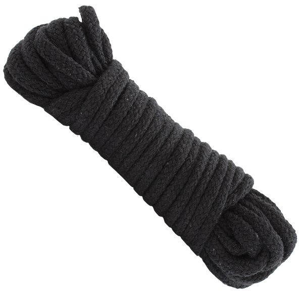 Japanese Style Bondage Rope - Black