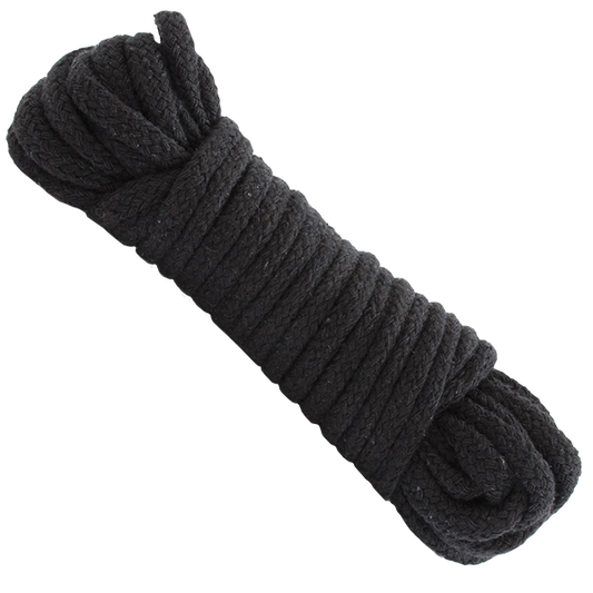 Doc Johnson Japanese Style Bondage Rope - Black