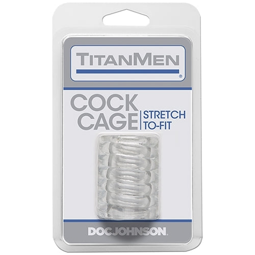 TitanMen® Tools - Cock Cage - Clear
