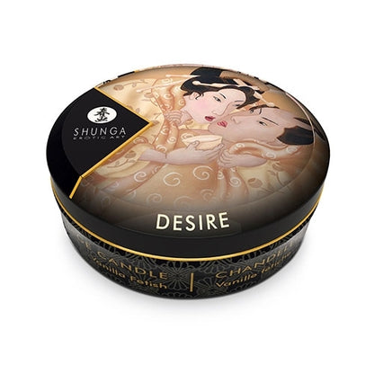 Shunga - Mini Massage Candle Vanilla Fetish 30ml/1oz. (6/case)