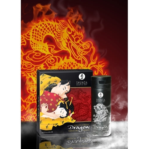 Shunga - Dragon™ Cream - Performance for HIM, Pleasure & Orgasms for HER