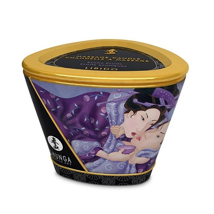 Shunga - Massage Candle Libido / Exotic Fruits 170ml/5.7oz.