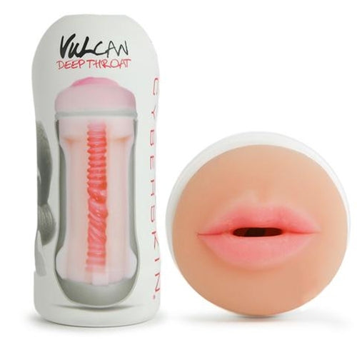 CyberSkin® Vulcan Deep Throat, Cream