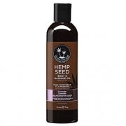 Hemp Seed Massage & Body Oil 8oz. Lavender