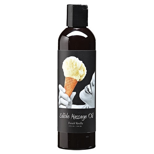 Edible Massage Oil 8oz. Vanilla