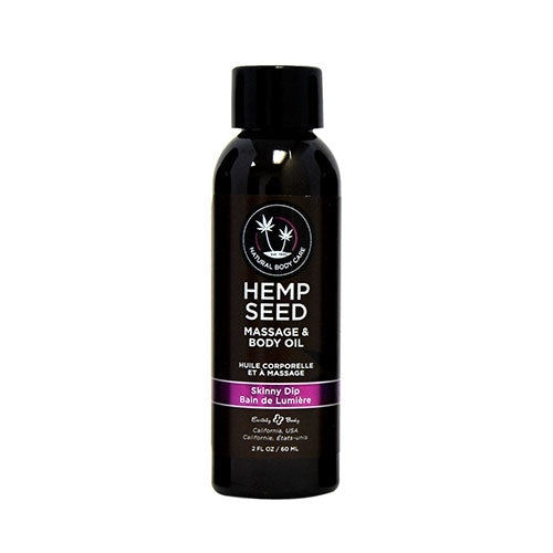 Hemp Seed Massage & Body Oil 2oz. Skinny Dip