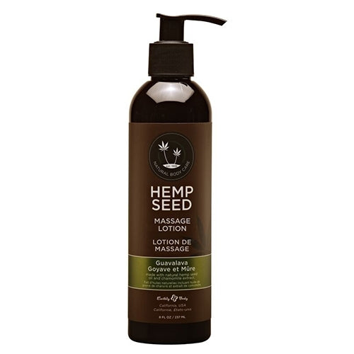 Hemp Seed Massage Lotion 8oz. Guavalava