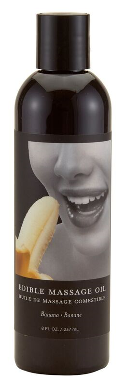 Edible Massage Oil 8oz. Banana