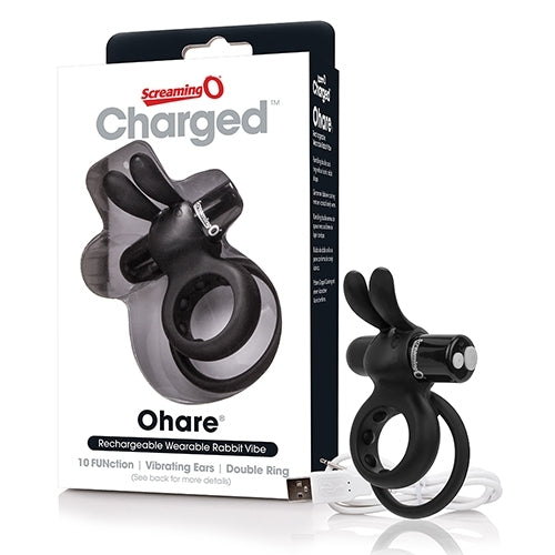 Screaming O - Charged Ohare Vooom Mini Vibe - Black