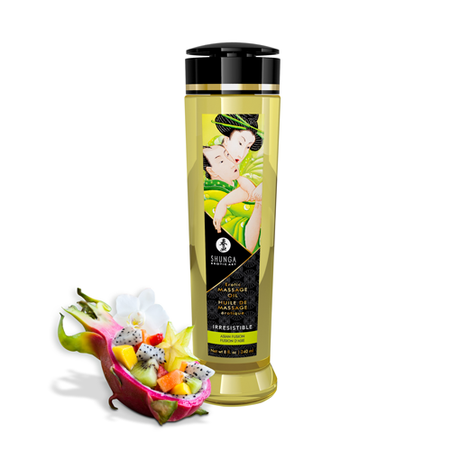 Shunga - Erotic Massage Oils Irresistible / Asian Fruits (240ml/8oz)
