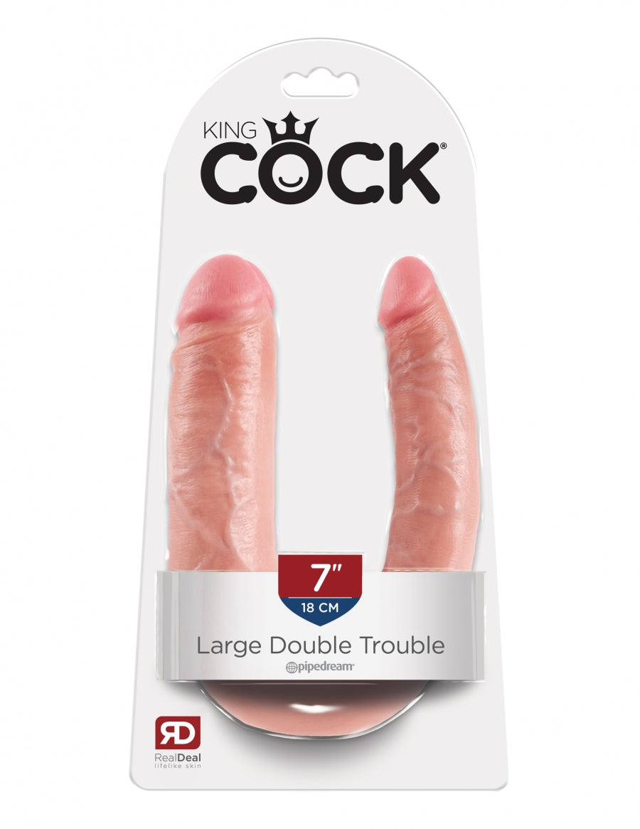 King Cock U-Shaped Large Double Trouble 7" Light