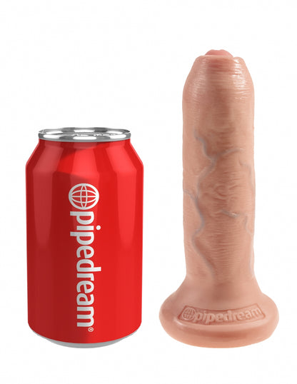 King Cock 6" Uncut - Flesh