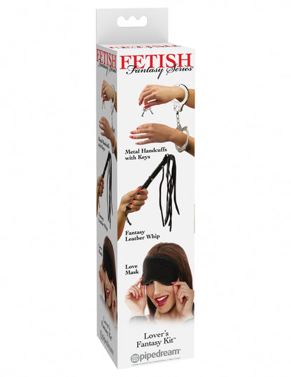 Fetish Fantasy Series Lover's Fantasy Kit - Black/Silver