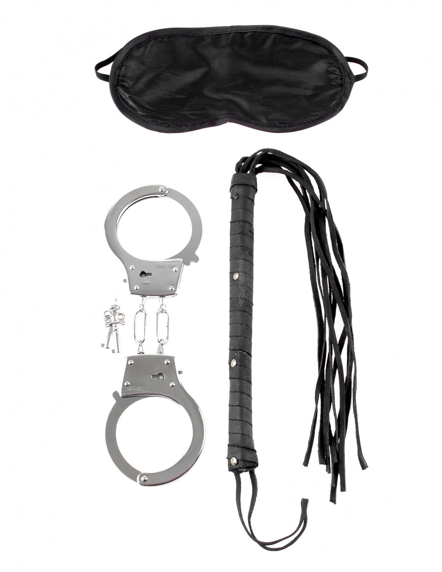 Fetish Fantasy Series Lover's Fantasy Kit - Black/Silver