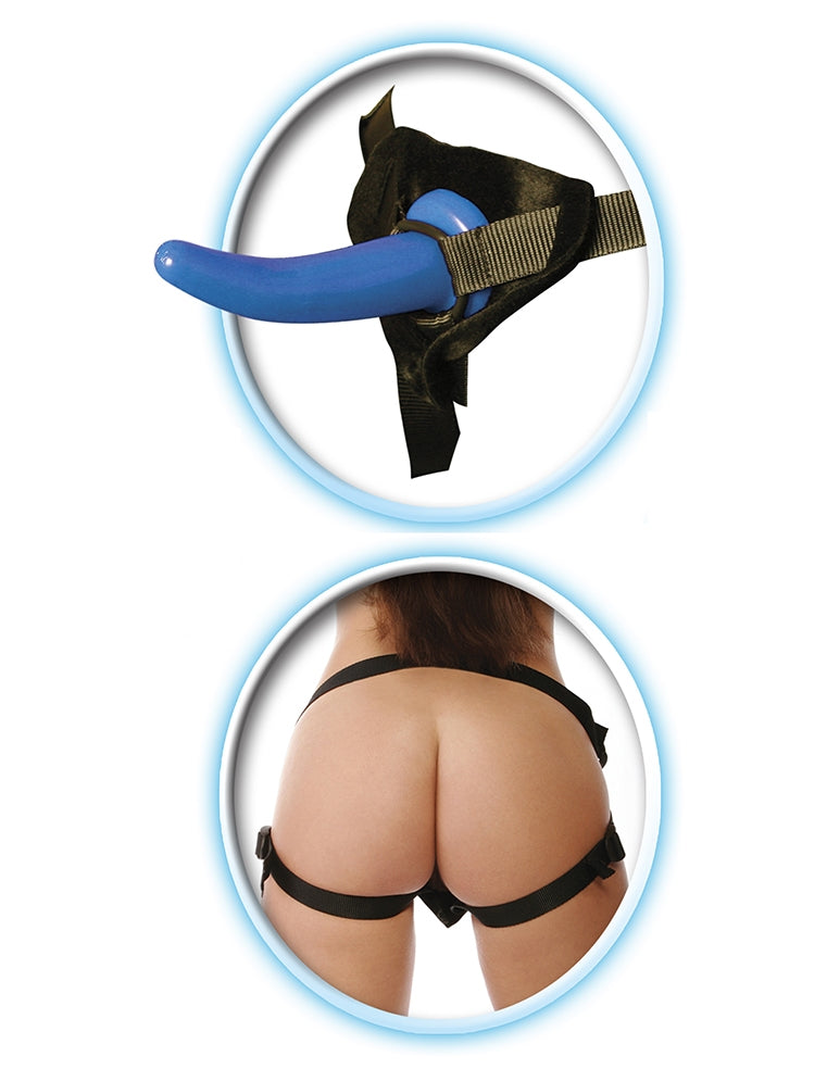 Fetish Fantasy Series Beginner's Strap-On for Him - Blue/Black