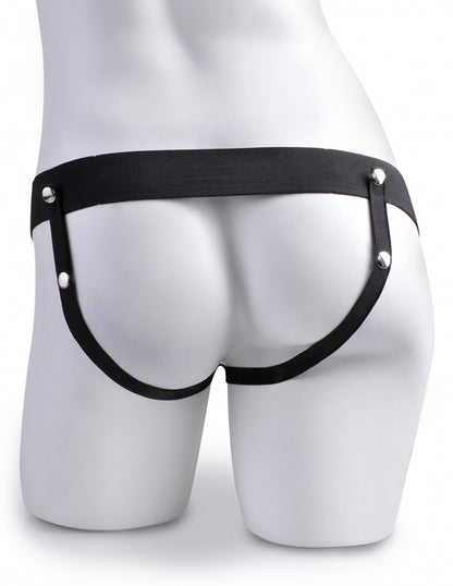 Fetish Fantasy 6" Hollow Rechargeable Strap-On with Remote, Flesh