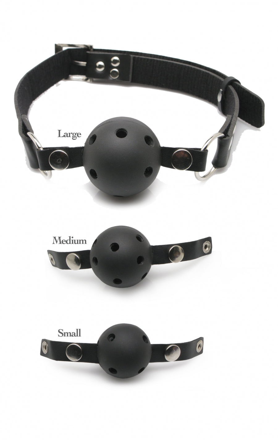Fetish Fantasy Series Ball Gag Training System - Black