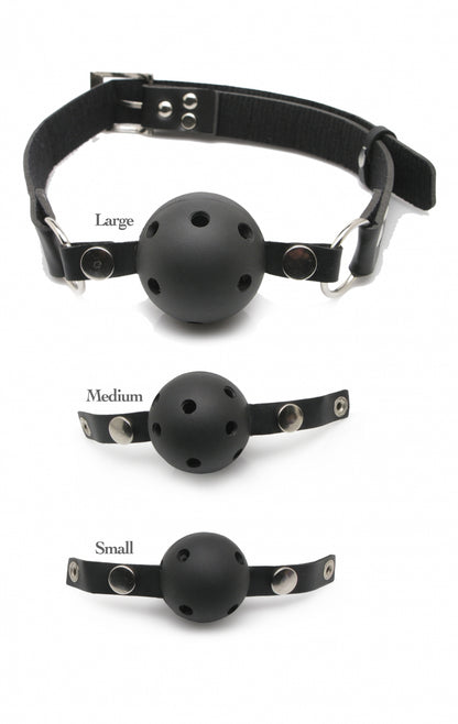 Fetish Fantasy Series Ball Gag Training System - Black