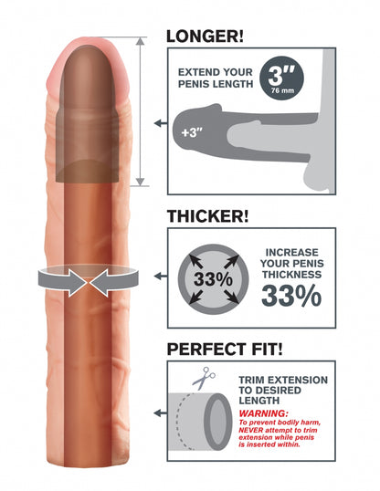 Fantasy X-tensions Perfect 3" Extension - Light